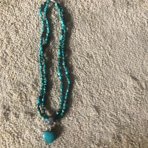 Turquoise 16” necklace
